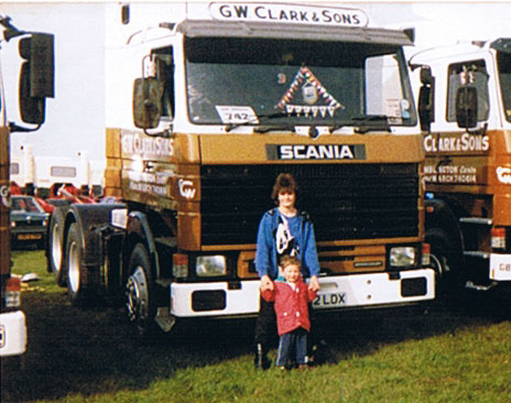A man standing next to a large truck - Pistonheads