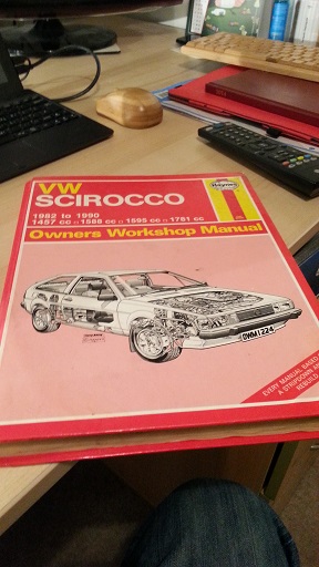 Anyone want/need a Scirocco 1982-1990 haynes book? - Page 1 - Audi, VW, Seat & Skoda - PistonHeads