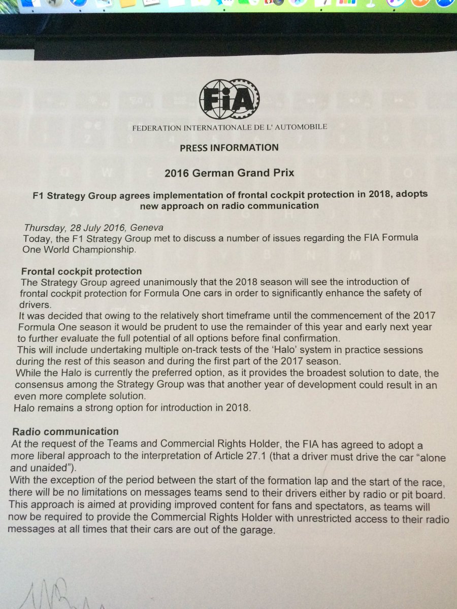 The Official 2016 German Grand Prix Thread **Spoilers** - Page 41 - Formula 1 - PistonHeads