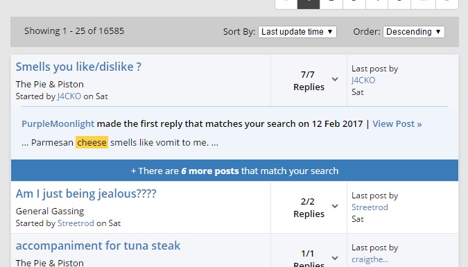 Search - either useless or broken - Page 1 - Website Feedback - PistonHeads