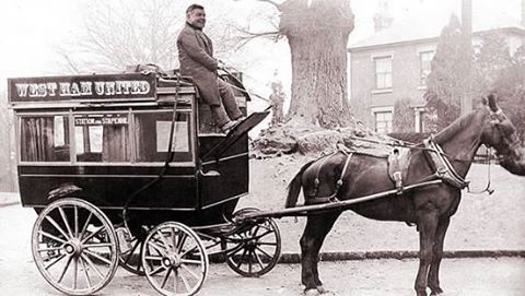 A horse pulling a carriage with a man on it - Pistonheads