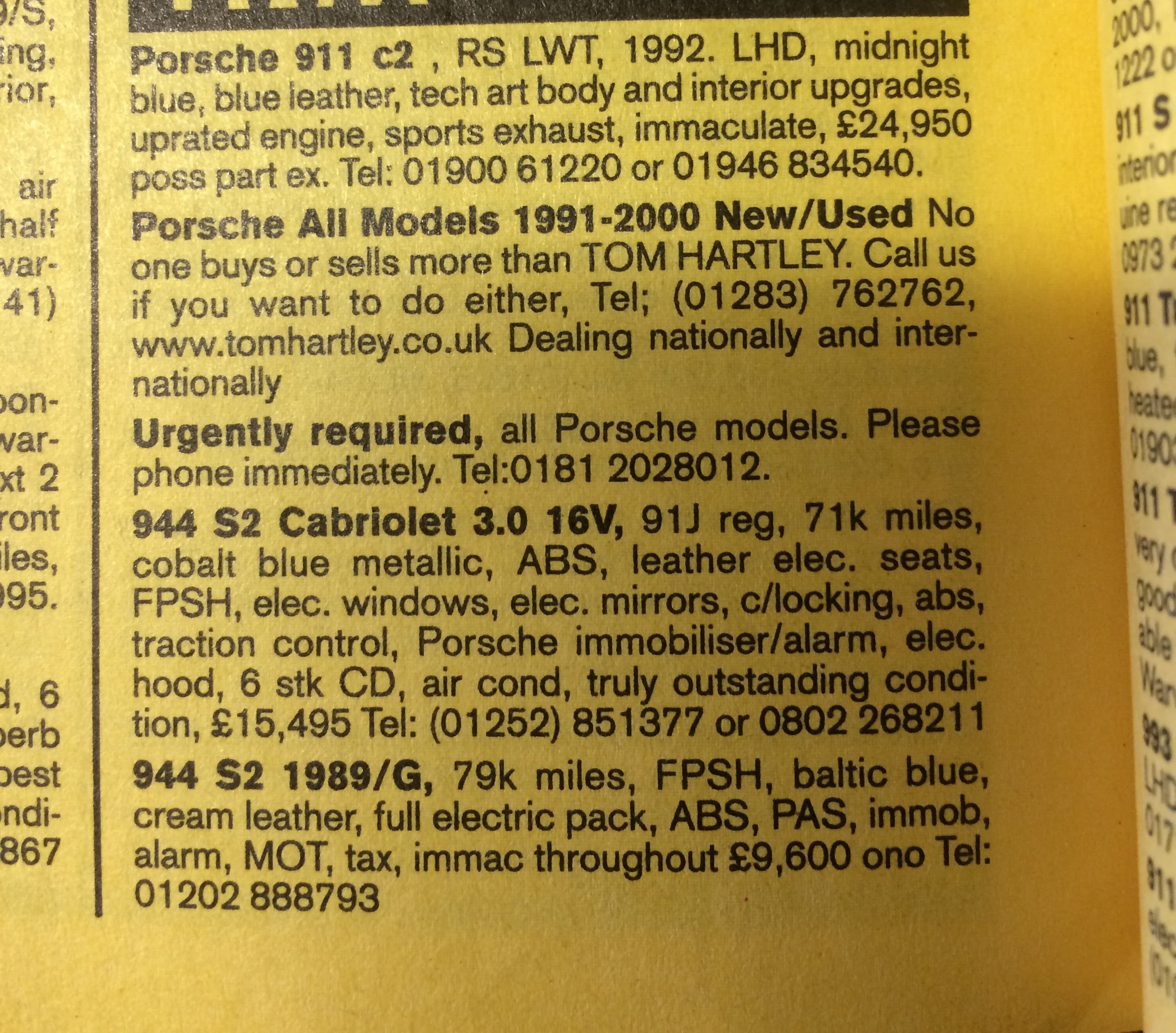 A blast from the past - 90's AutoTrader - Page 7 - General Gassing - PistonHeads