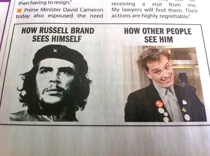 Russell Brand is a Bellend: More evidence. - Page 5 - News, Politics & Economics - PistonHeads