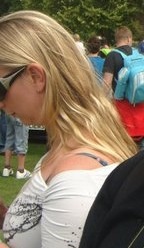 A woman is holding a cell phone to her ear - Pistonheads