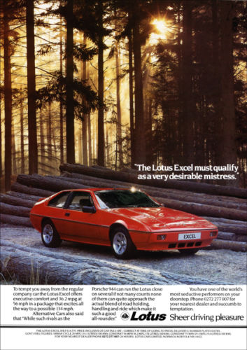 1984 Lotus Excel - Page 1 - Readers' Cars - PistonHeads