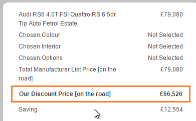 RS6  price discounts - Page 13 - Audi, VW, Seat & Skoda - PistonHeads