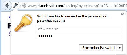 Issues with new Login System - Add them here - Page 32 - Website Feedback - PistonHeads