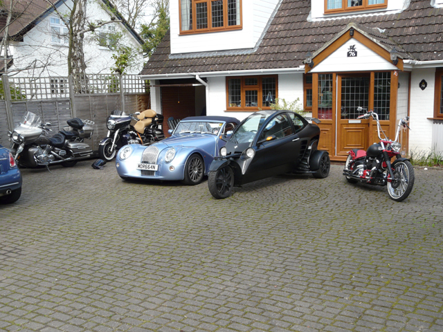 A group of motorcycles parked next to each other - Pistonheads