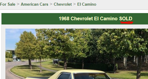 The "66 El Camino that I finally own" Thread - Page 19 - Readers' Cars - PistonHeads