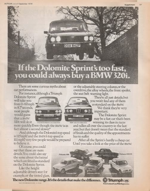 1975 Triumph Dolomite Sprint - Page 12 - Readers' Cars - PistonHeads