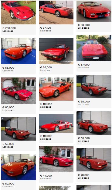 General Ferrari classic price discussion thread - Page 1 - Ferrari Classics - PistonHeads