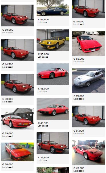 General Ferrari classic price discussion thread - Page 1 - Ferrari Classics - PistonHeads