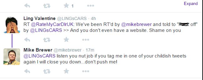 Ling v Mike Brewer - Twitter - Page 1 - General Gassing - PistonHeads
