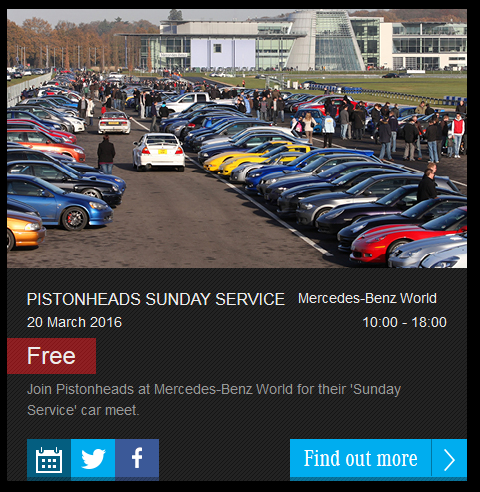 RE: Mercedes-Benz World Sunday Service 20/03 - Page 1 - Sunday Service - PistonHeads