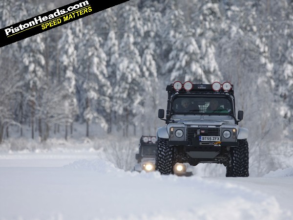 RE: Land Rover Bigfoot says snow, what snow? - Page 1 - General Gassing - PistonHeads
