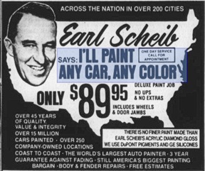 Earl Scheib UK - I'll paint your car for $29.95 - Page 1 - Bodywork & Detailing - PistonHeads
