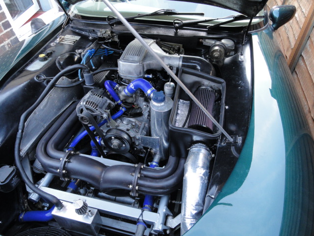 Pics of  serp 500 engine bay with blue hoses. - Page 1 - Griffith - PistonHeads