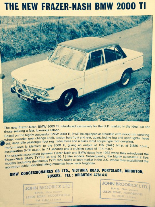 Hughenden Motors BMW High Wycombe - Any Info  - Page 1 - Classic Cars and Yesterday's Heroes - PistonHeads