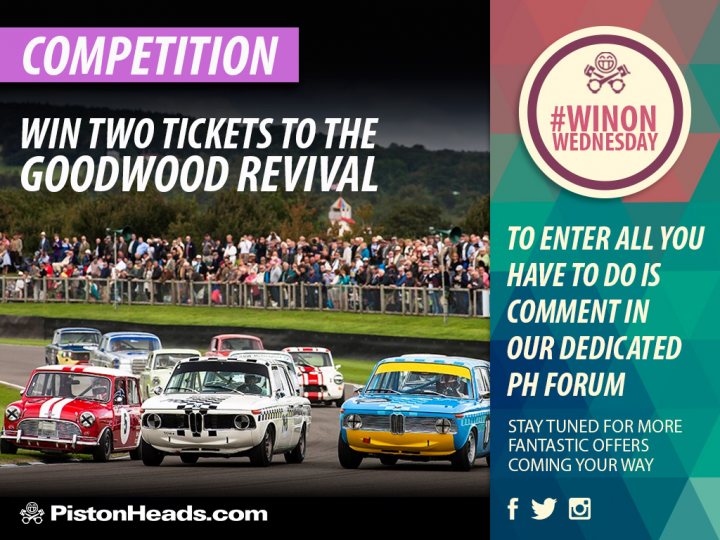 Win on Wednesday: Goodwood Revival tickets - Page 1 - General Gassing - PistonHeads