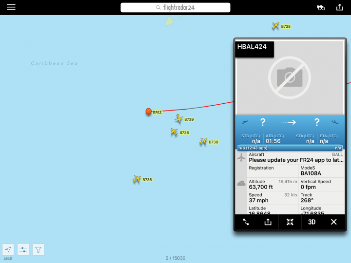 Cool things seen on FlightRadar - Page 4 - Boats, Planes & Trains - PistonHeads