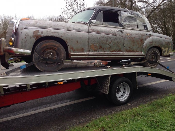 1950's Merc 220s Saved from the grave - rat rod restoration  - Page 1 - Mercedes - PistonHeads
