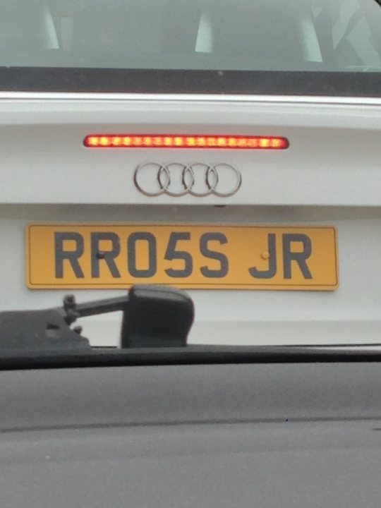 What crappy personalised plates have you seen recently? - Page 315 - General Gassing - PistonHeads