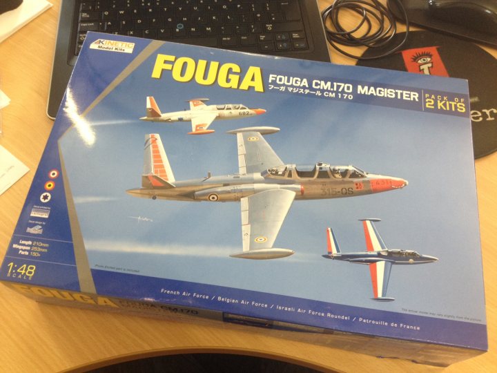 Heller 1/72 Fouga CM170 Magister - Page 1 - Scale Models - PistonHeads
