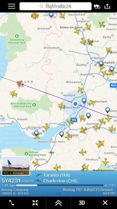 Cool things seen on FlightRadar - Page 68 - Boats, Planes & Trains - PistonHeads