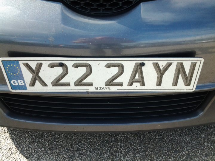 What crappy personalised plates have you seen recently? - Page 324 - General Gassing - PistonHeads