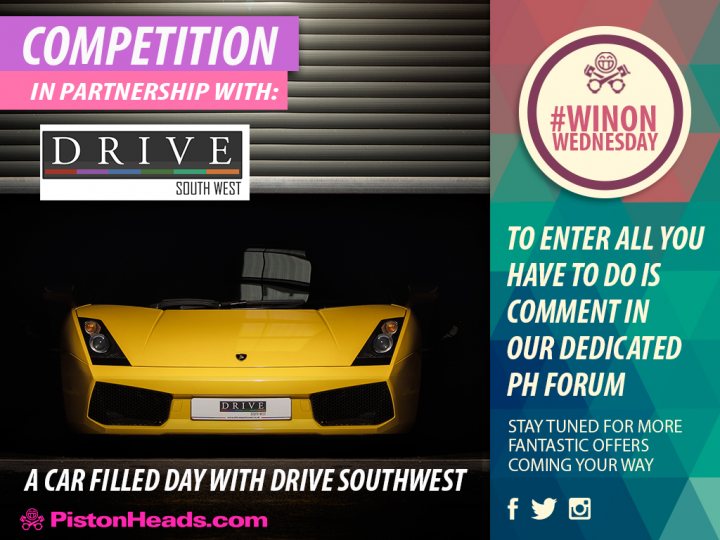 Win On Wednesday: A fun filled day out with Drive South West - Page 1 - General Gassing - PistonHeads