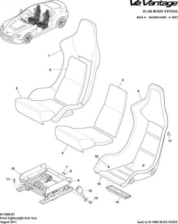Weight of seat - Page 2 - Aston Martin - PistonHeads