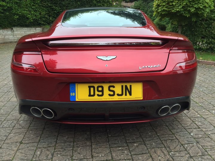 First Vanquish with Quad Exhaust - Page 1 - Aston Martin - PistonHeads