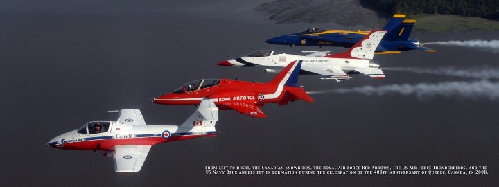 The Blue Angels vs The Red Arrows - Page 1 - Boats, Planes & Trains - PistonHeads