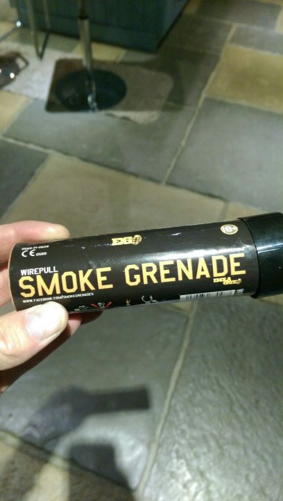 Smoke grenades, any advice? - Page 1 - The Lounge - PistonHeads