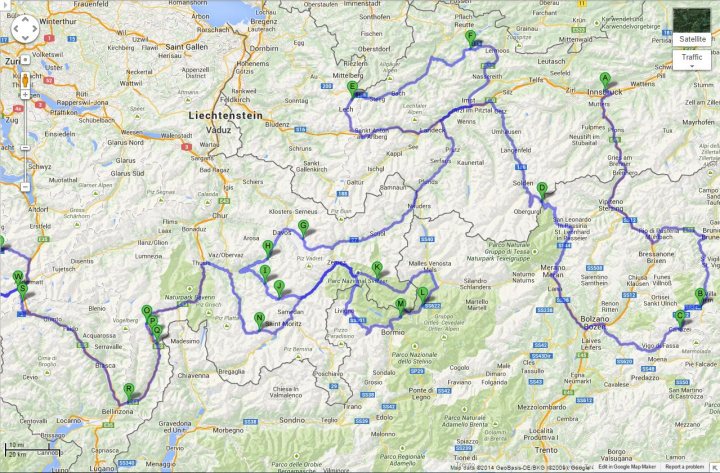 Innsbruck to Val D'Isere with a lot of passes. Map included. - Page 1 - Roads - PistonHeads