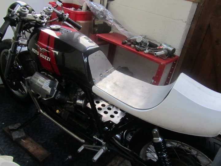 Moto Guzzi Cali Cafe Racer Build thread - Page 9 - Biker Banter - PistonHeads