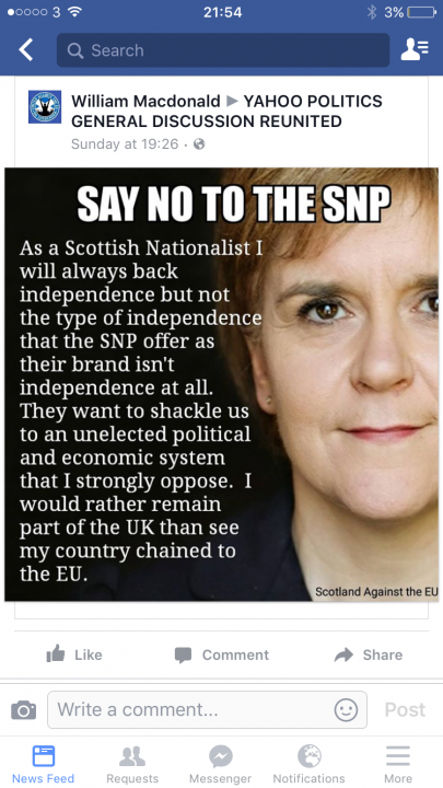 Scottish Referendum / Independence - Vol 7 - Page 529 - News, Politics & Economics - PistonHeads