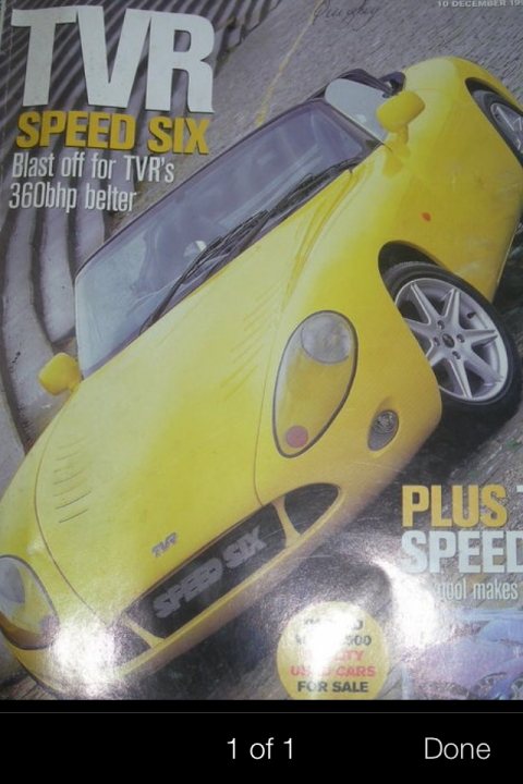 Just Seen This....... - Page 1 - General TVR Stuff & Gossip - PistonHeads
