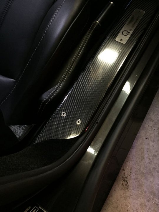 Vantage carbon fibre door sills  - Page 1 - Aston Martin - PistonHeads
