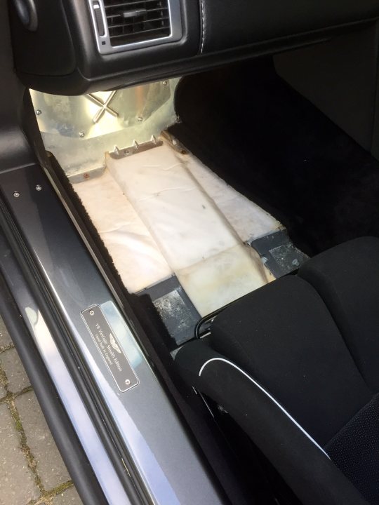 V8 Vantage Water Ingress Passenger Footwell Page 1 Aston