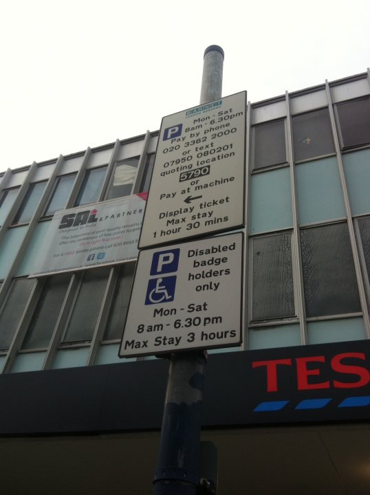 What does this parking sign say? - Page 1 - Speed, Plod & the Law - PistonHeads
