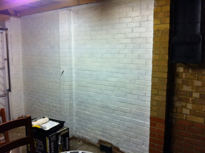 Painting Brick Garage Walls Page 1 Homes Gardens And Diy