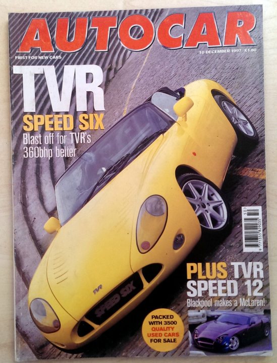 did they make many of these? - Page 1 - General TVR Stuff & Gossip - PistonHeads
