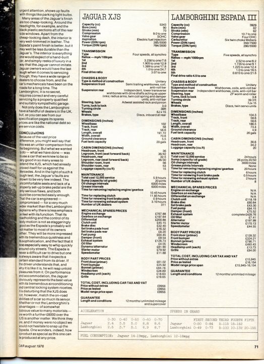 Espada The Recently Remembered Super saloon! - Page 3 - Lamborghini Classics - PistonHeads