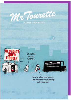 Mr Tourette Cards