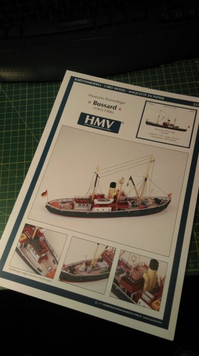 1:250 HMV Paper model 'Bussard' - Page 1 - Scale Models - PistonHeads
