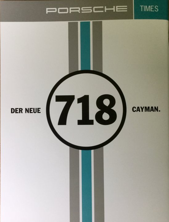 718 Cayman - Page 1 - Boxster/Cayman - PistonHeads