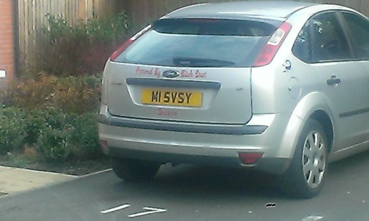What crappy personalised plates have you seen recently? - Page 384 - General Gassing - PistonHeads
