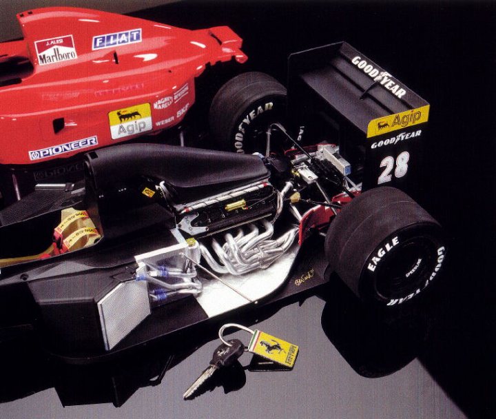 The kit that has its own legend - Rosso 1/8th Ferrari 643 - Page 1 - Scale Models - PistonHeads