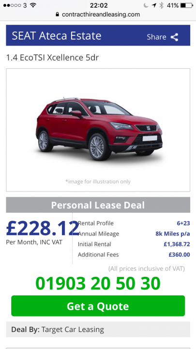 Best Lease Car Deals Available? (Vol 3) - Page 501 - Car Buying - PistonHeads